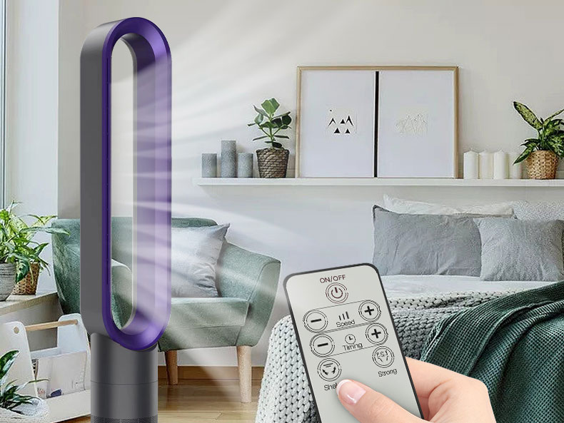 Bladeless fans are flexible and unique in design, targeting the needs of young consumers