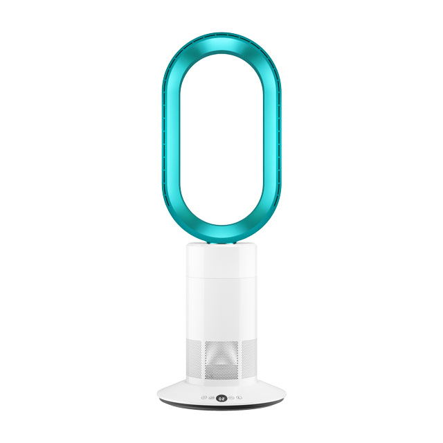 Portable Office Electric Tower Fan with Wide-Angle Oscillation Natural Wind Cooling Remote Control Bladeless for Household Use