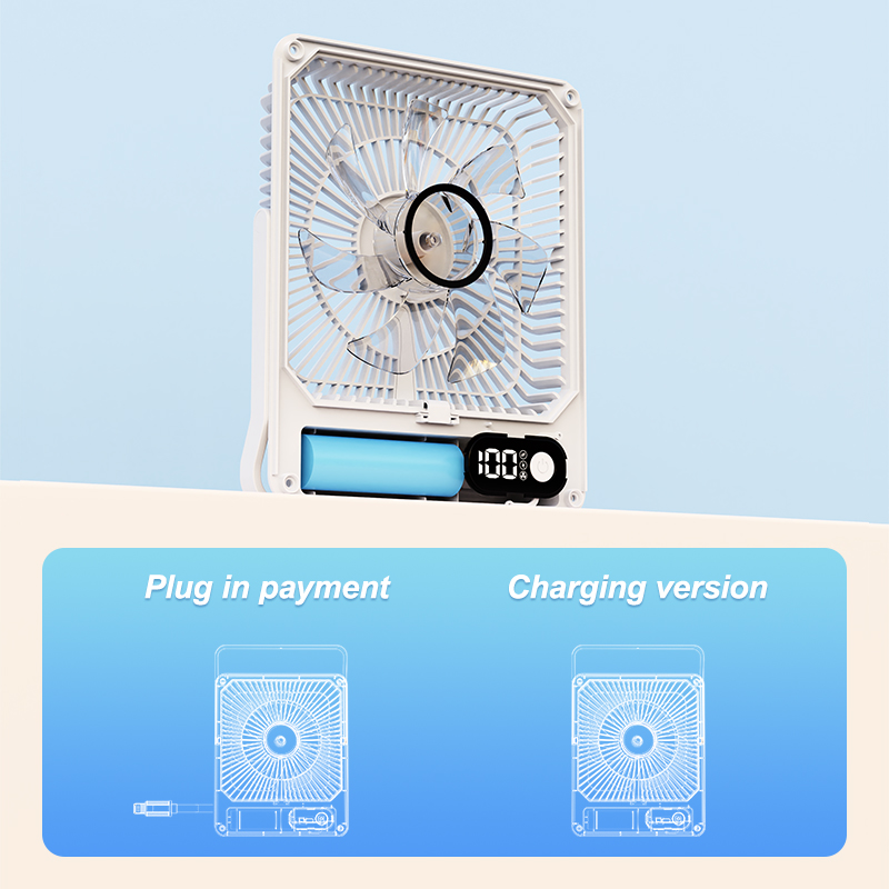 Wholesale Mini Desktop Fan Portable Cooling 5-Speed USB Charging Fine DC Motor Safe for Outdoor Use 5-Speed Reconcile for Cars