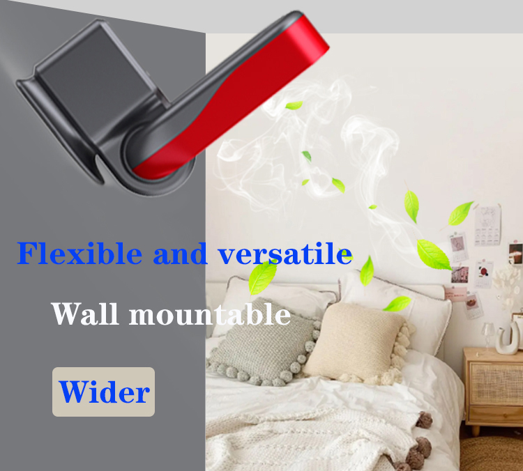 Powerful Wall-Mounted Bladeless Fan with Whisper-Quiet Operation, HEPA Filtration, and Negative Air Purification