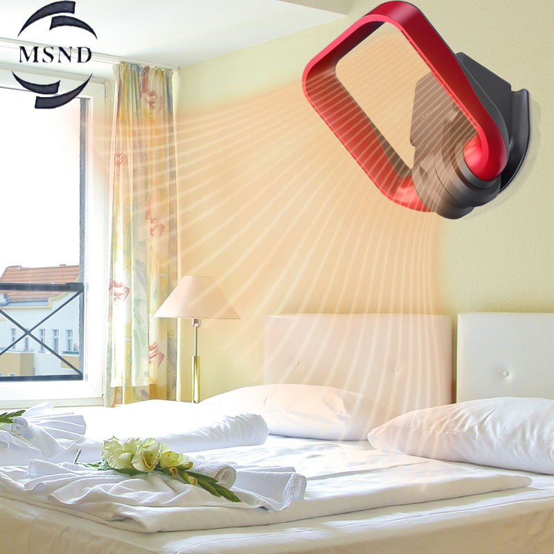 Powerful Wall-Mounted Bladeless Fan with Whisper-Quiet Operation, HEPA Filtration, and Negative Air Purification