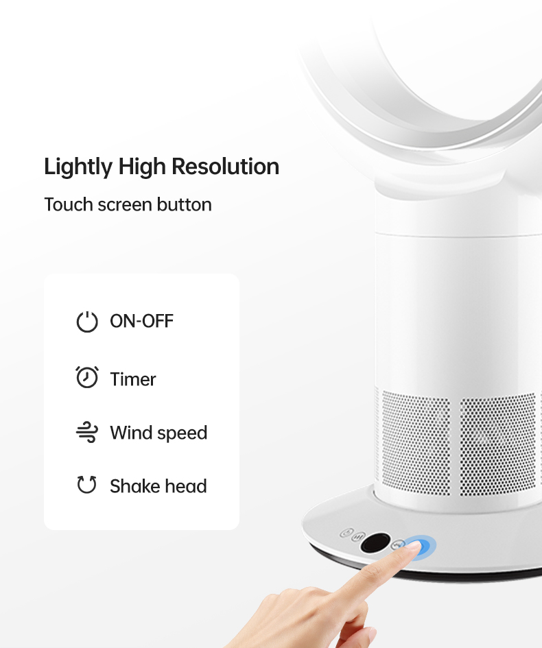 Energy Efficient Bladeless Fan – Powerful Cooling for Home & Office
