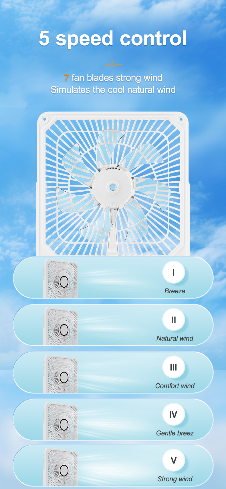 Adjustable Tripod Desk Fan – Portable, Battery-Powered & Perfect for Office