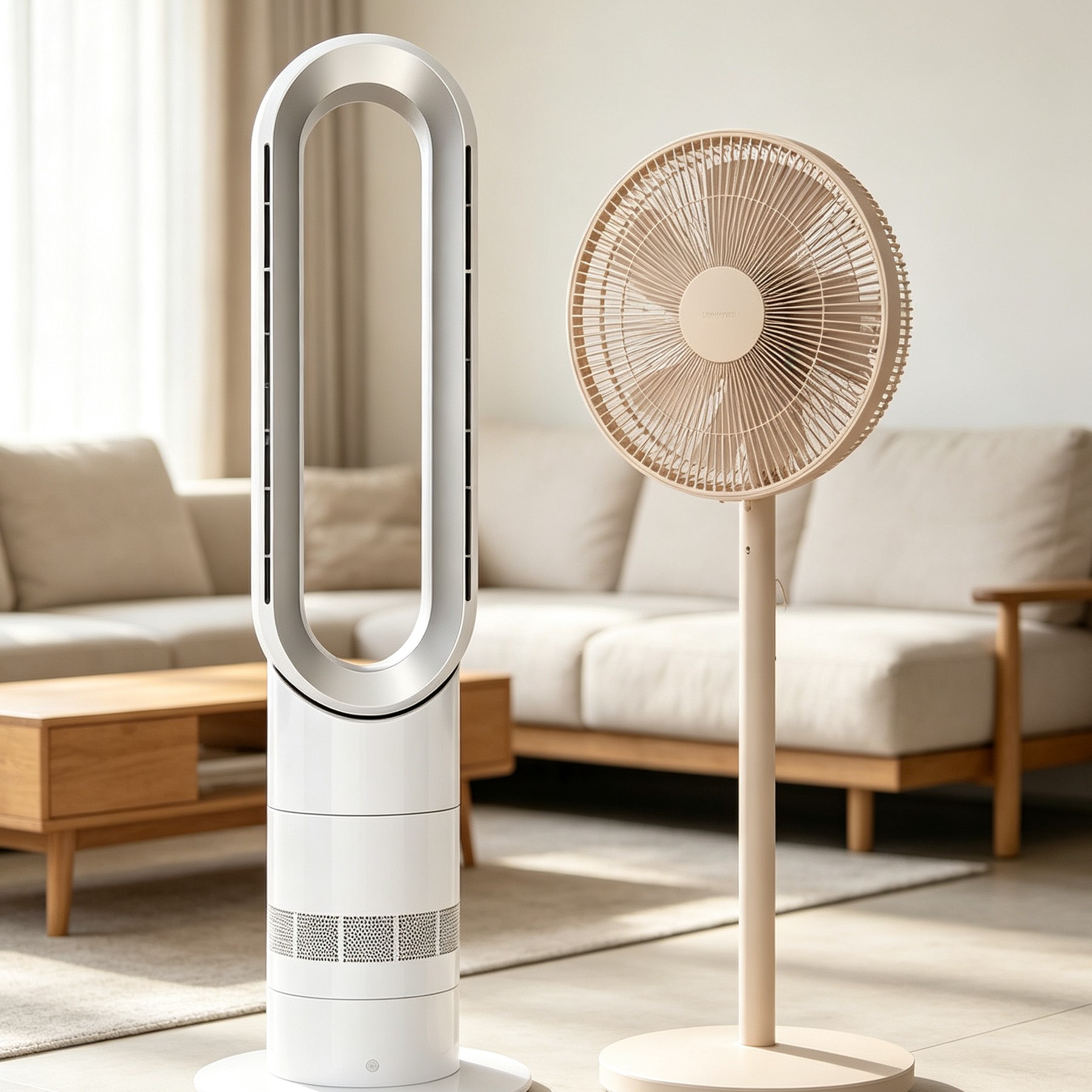 Bladeless Fan vs Traditional Fan Bladeless Fan vs Traditional Fan