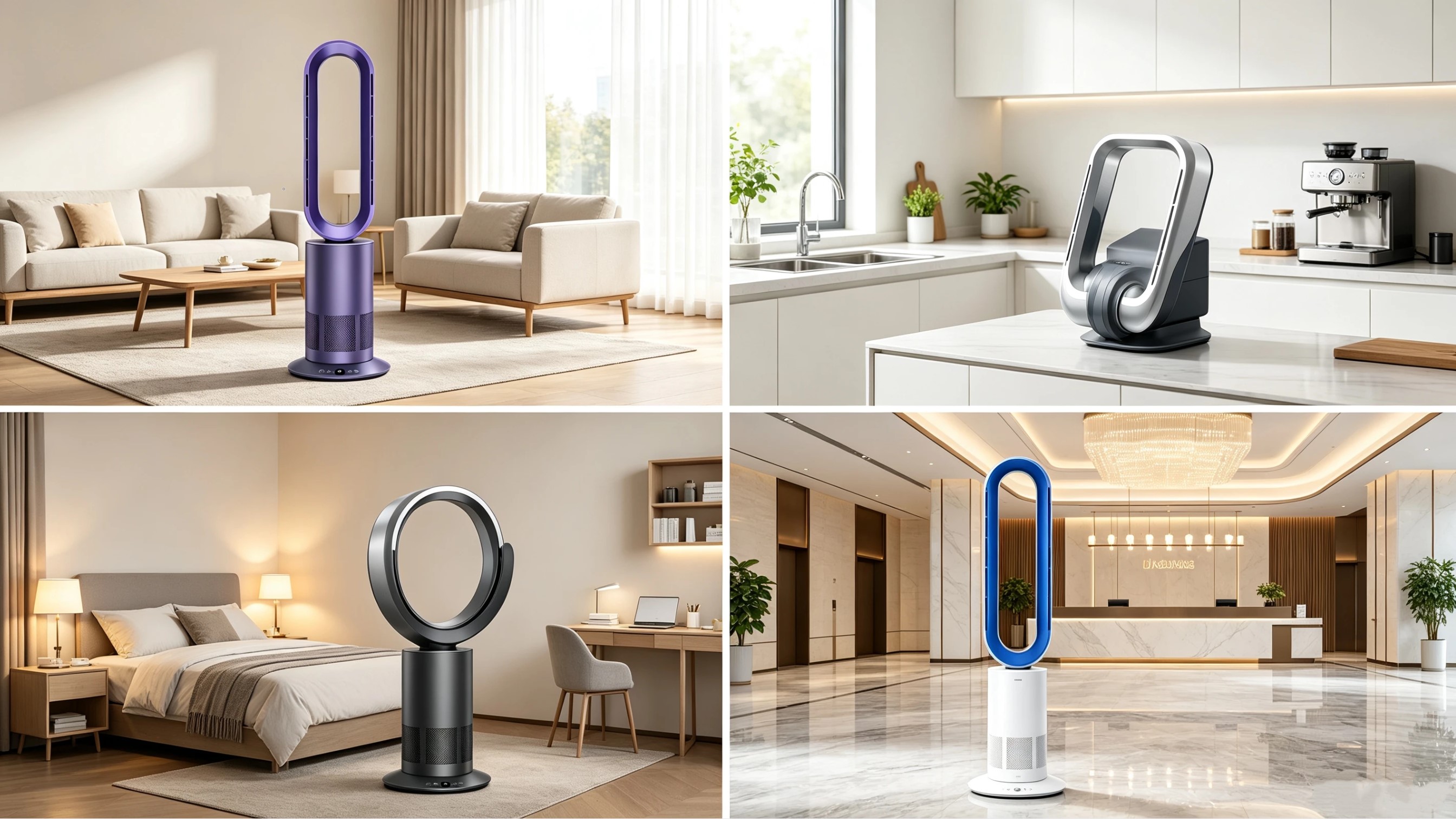 Bladeless fan product options for B2B buyers